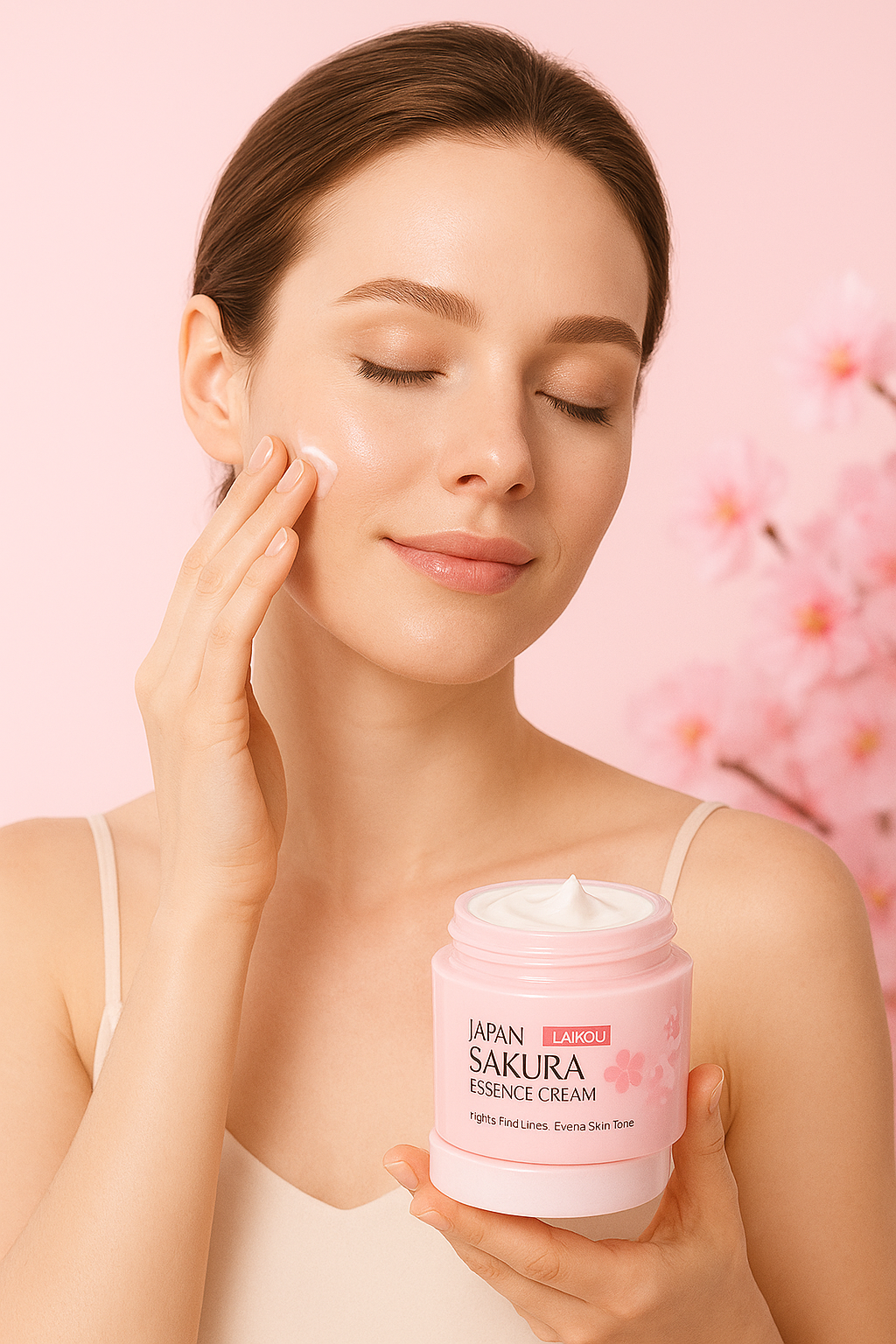 Sakura Glow Cream — Crème Hydratante