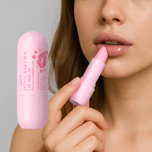 LAIKOU japon Sakura baume à lèvres hydratant repulpant traitement doux radieux soin des lèvres 3.5g